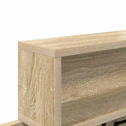 étagère murale bois naturel 100 x 12 x 43.5 cm -
