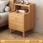 Table de chevet bois foncé de haute qualité - C