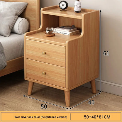 Table de chevet bois foncé de haute qualité - C