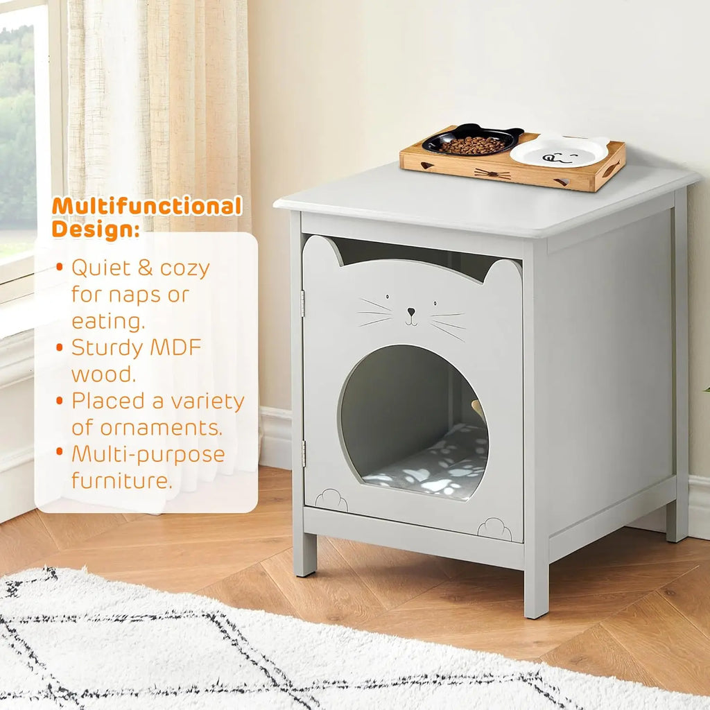 Table de nuit chat de qualité -