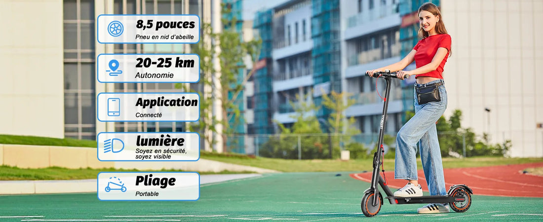Trottinette électrique adulte Todimart avec APP Mobile  25km/MAX