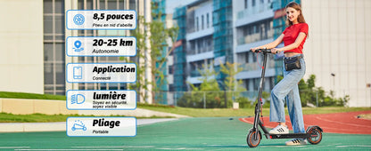 Trottinette électrique adulte Todimart avec APP Mobile  25km/MAX