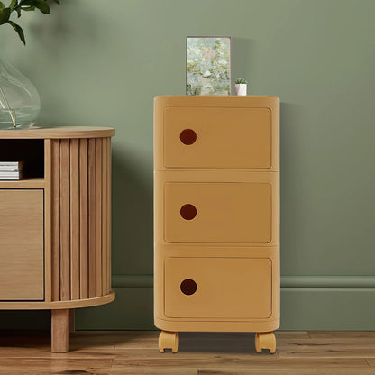 Table de chevet 3 niveaux en ABS -