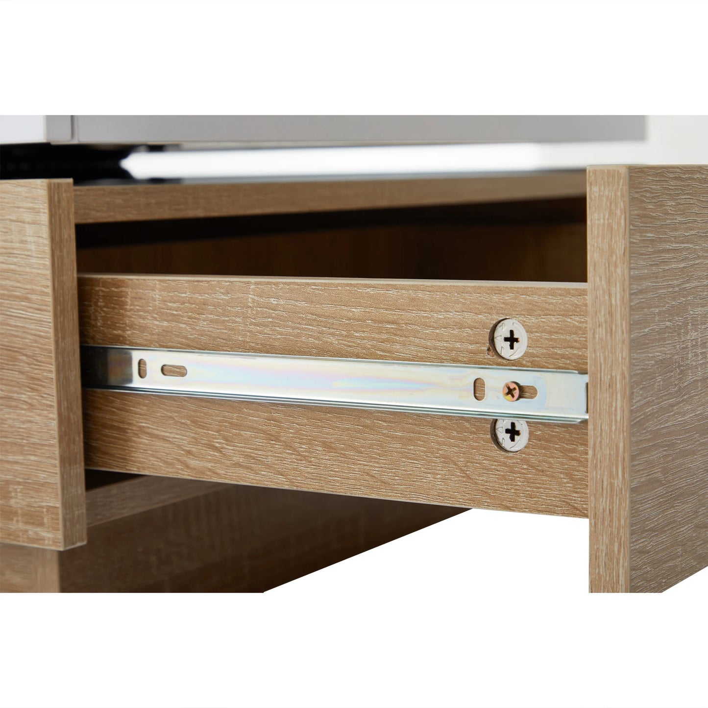 Table basse multifonctionnelle à plateau pivotant 360° -