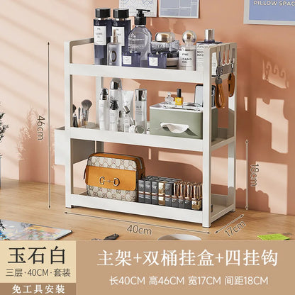 étagère bureau pour fourniture - 3Tier Blanc 40cmB