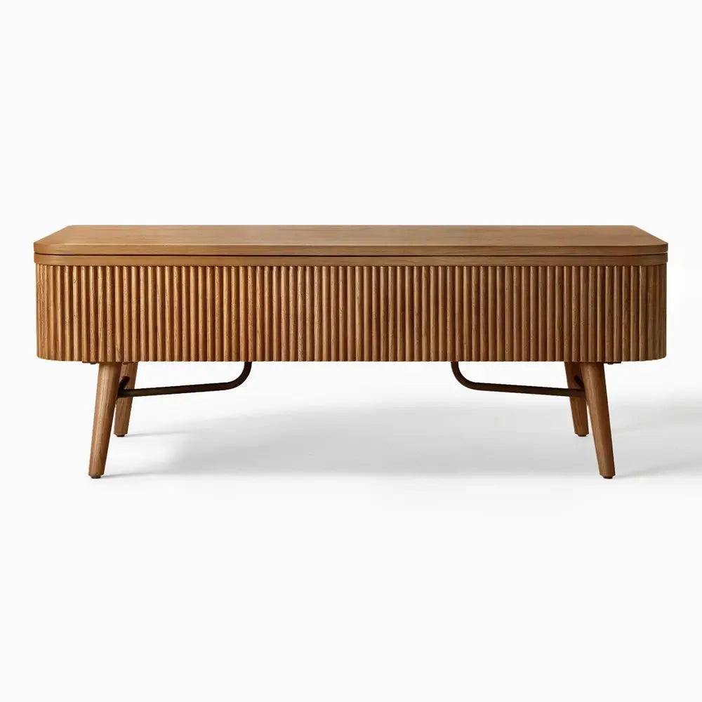 Table basse moderne de luxe en bois de qualité -