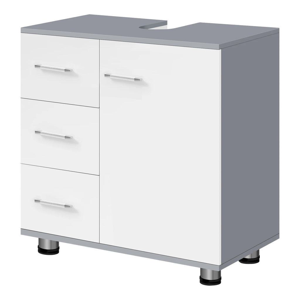 Meuble de rangement à tiroirs blanc -