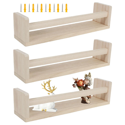 étagère murale bibliothèque 3Pcs -