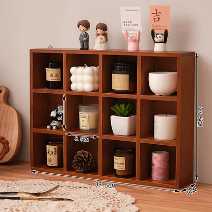 étagère bois massif murale ou table - Ancien & Moyen