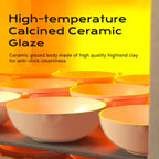 Poêle céramique à frire non toxique -