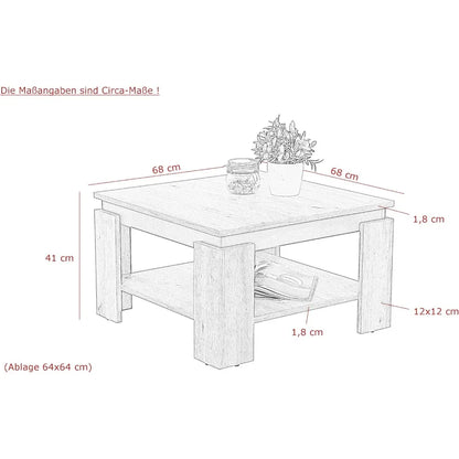 Table basse bois salon moderne -