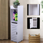 Étagère salle de bain sans percer verticale 20*80cm -