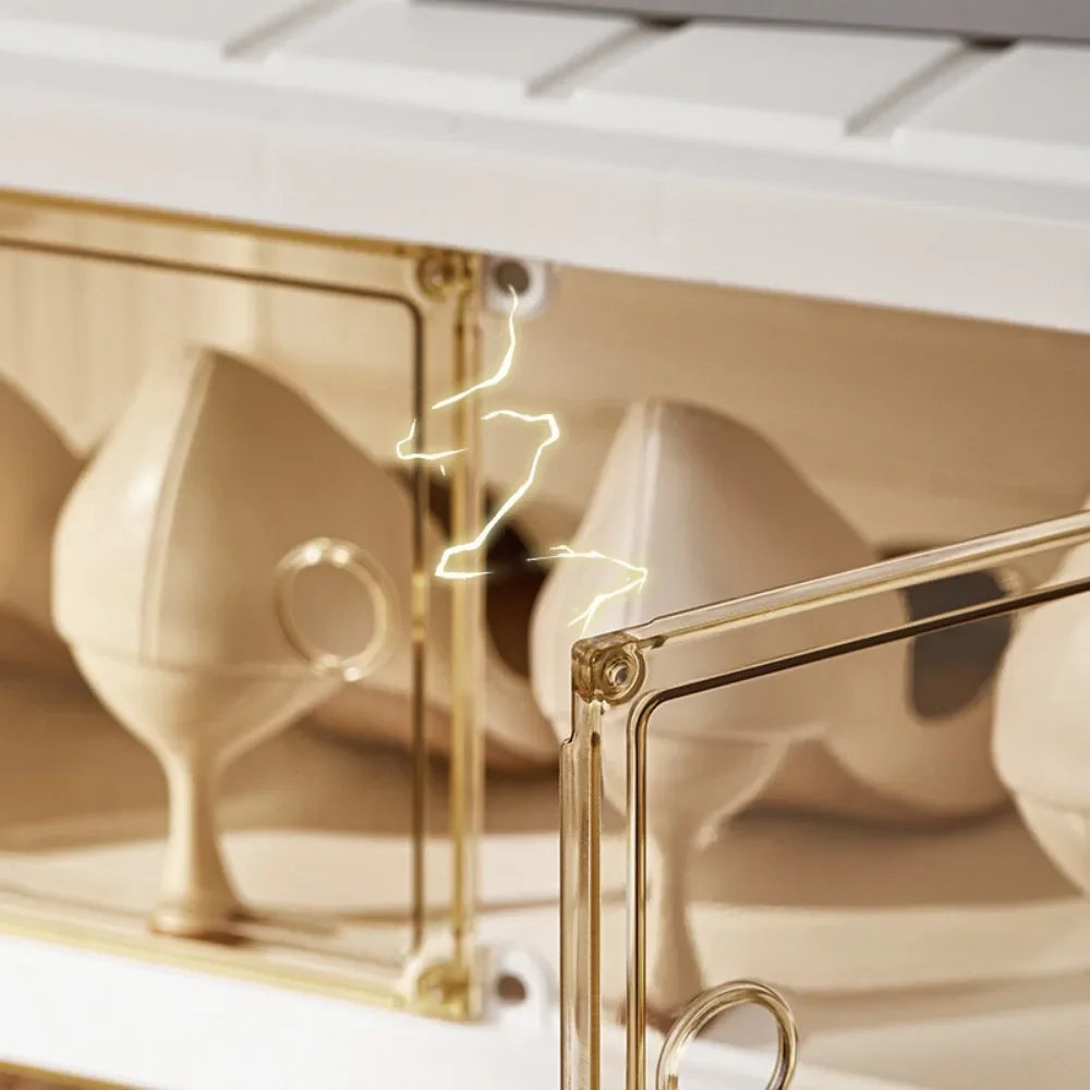 Meuble à chaussure boite à assembler Collapsible -