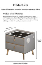 Table de nuit bois moderne de luxe -