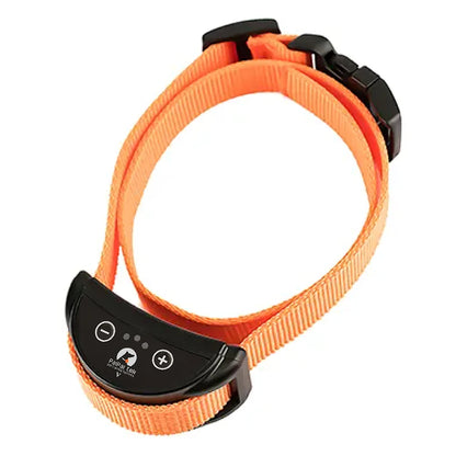 collier anti aboiement efficace - Orange