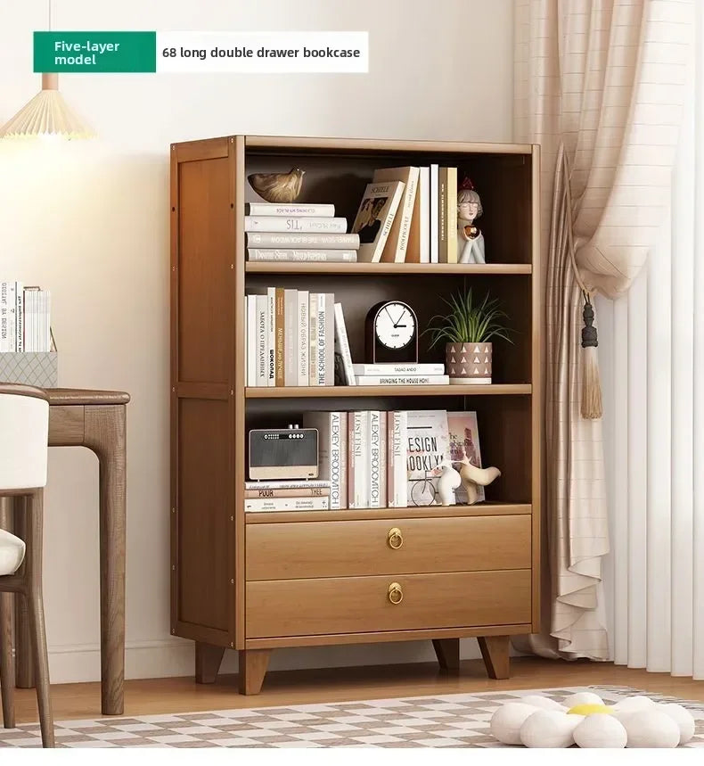 Meuble salle de bain étagère sur pieds en bois -