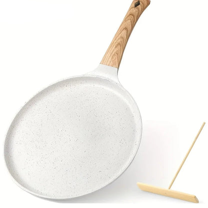 Poêle céramique idéale pour omelette et steak -