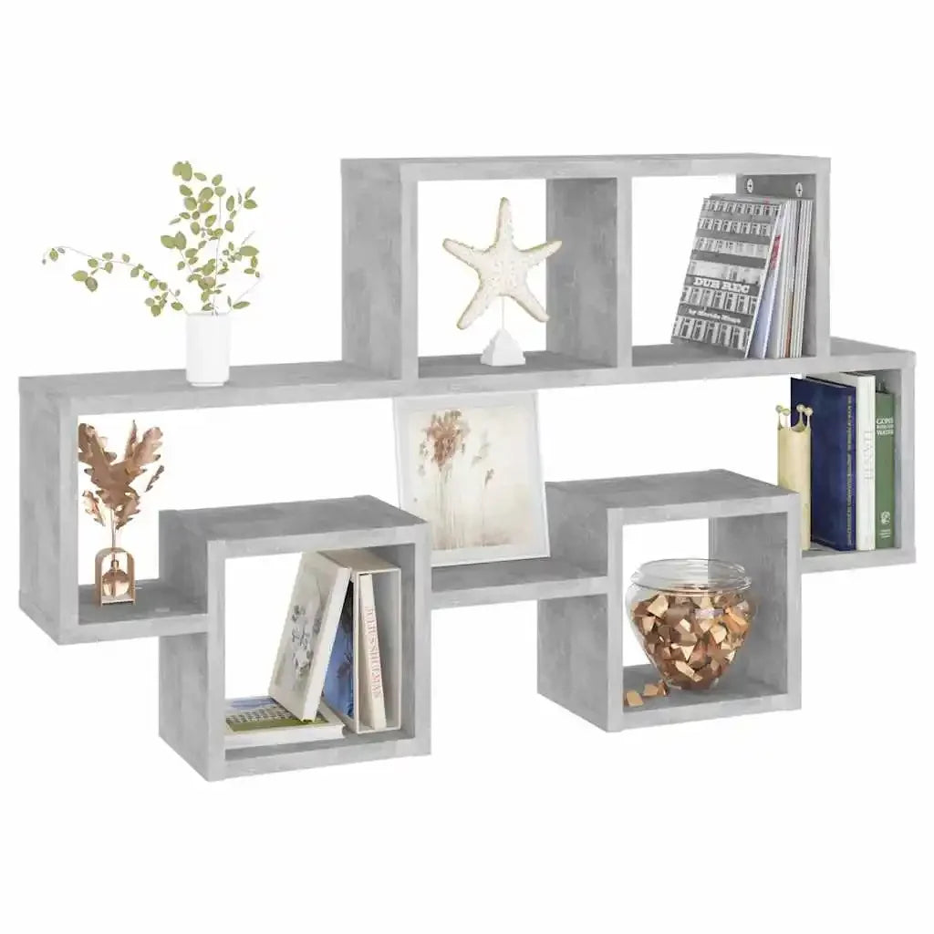 étagère murale salon 82x15x51 cm -