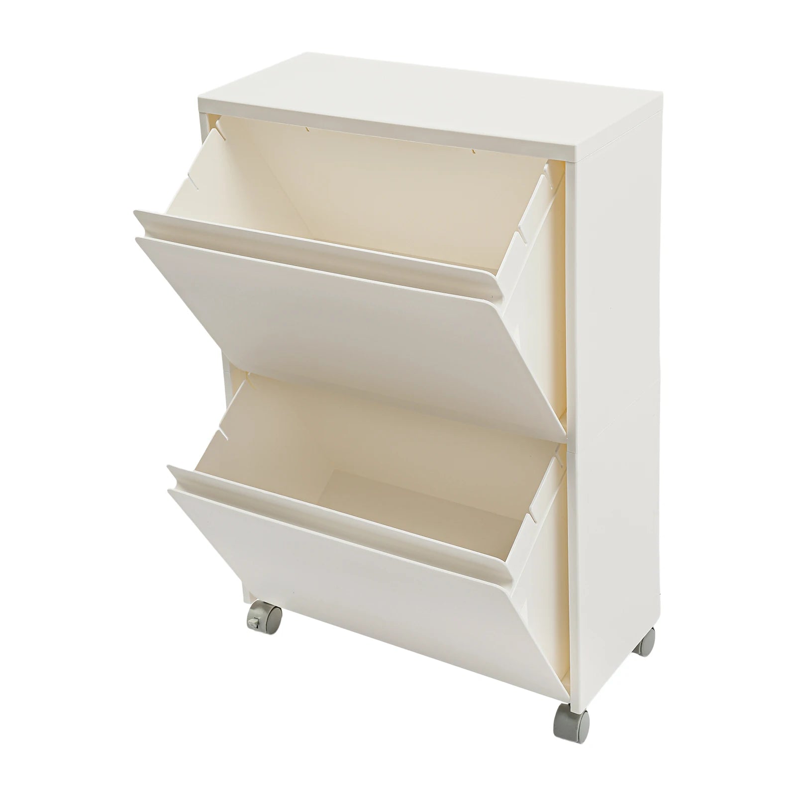 Meuble à chaussure à 2 niveaux de capacité de 10 kilos -