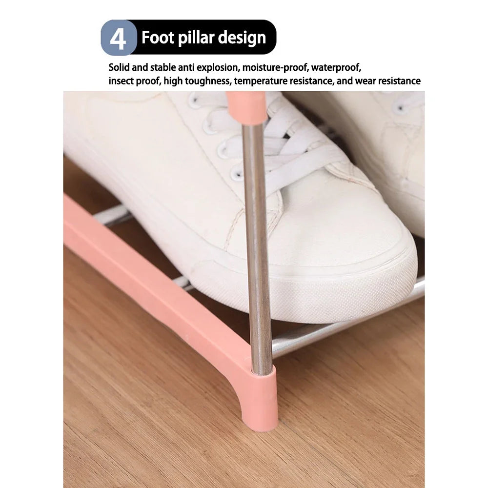 Étagère chaussures étroite simple -