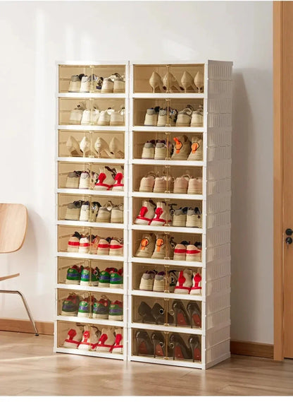 Meuble à chaussure boite à assembler Collapsible -