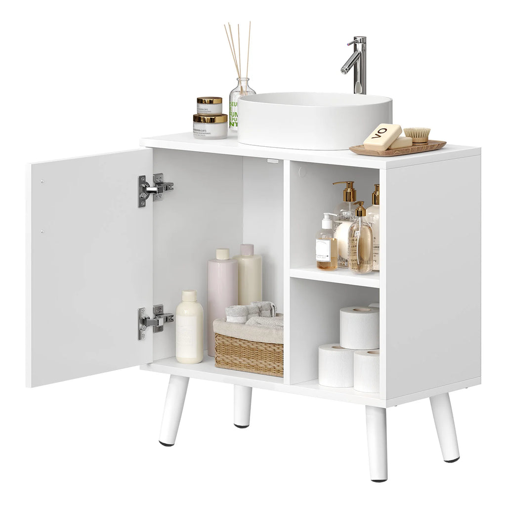 Meuble salle de bain en bois moderne 60x30x60.5cm -