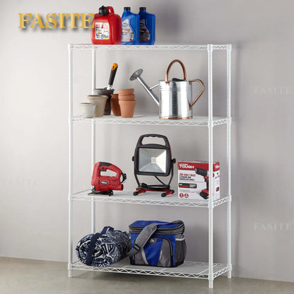 étagère garage blanche -