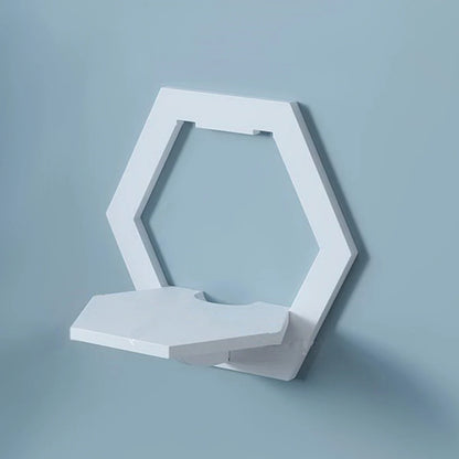 étagère murale flottante hexagonale 3 à 15Pcs -