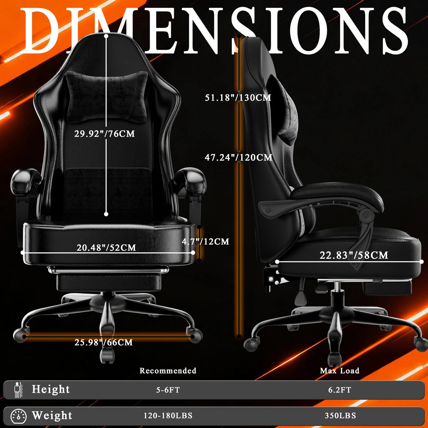 Chaise de bureau chic pour patron -