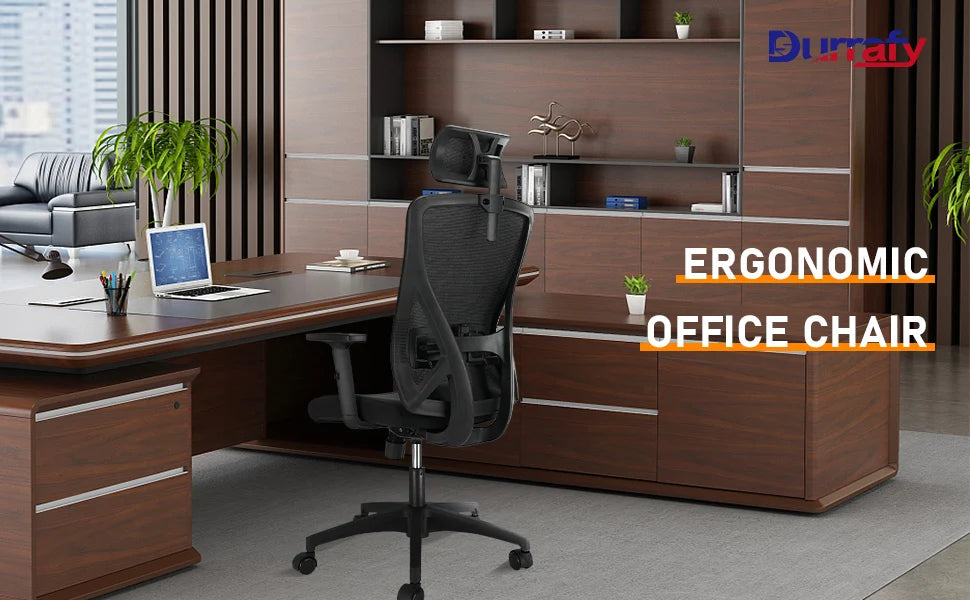 Chaise de bureau accoudoirs simples -