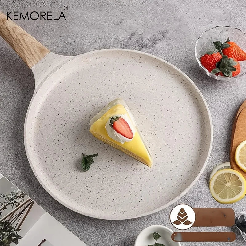 Poêle céramique idéale pour omelette et steak -