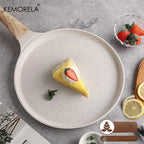 Poêle céramique idéale pour omelette et steak -