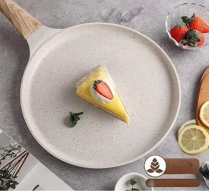 Poêle céramique idéale pour omelette et steak -