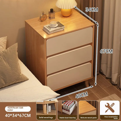 Table de nuit de rangement premium de luxe - F