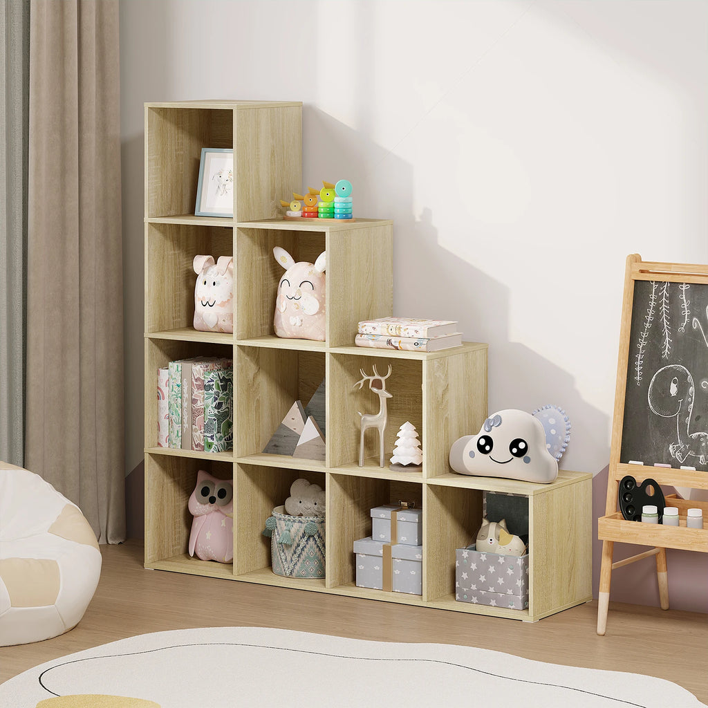 Meuble de rangement escalier cubique 120 x 120 x 30 cm -