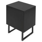 Table de nuit rotin robuste -