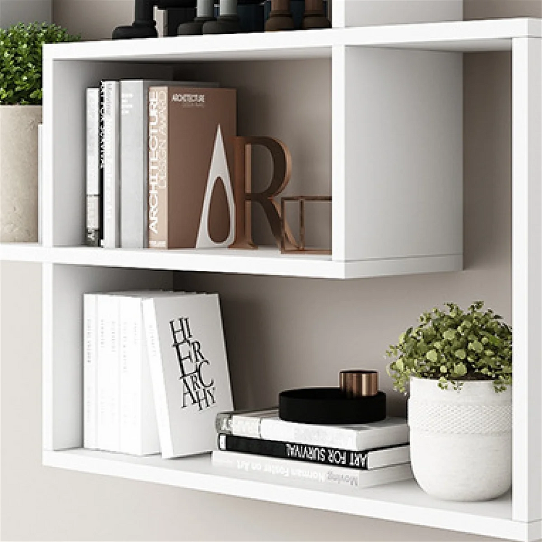 étagère murale originale pour salon ou chambre -