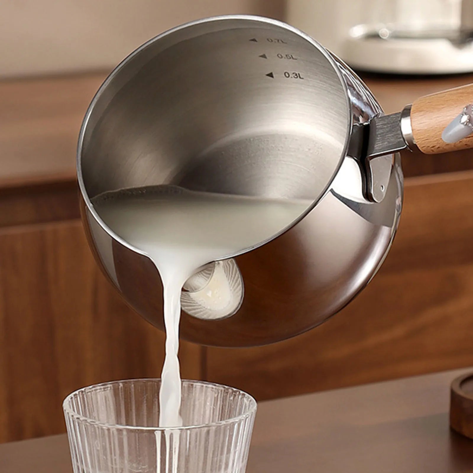 Casserole inox à thé ou café de petite taille -