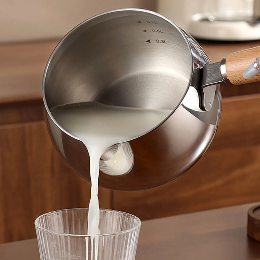 Casserole inox à thé ou café de petite taille