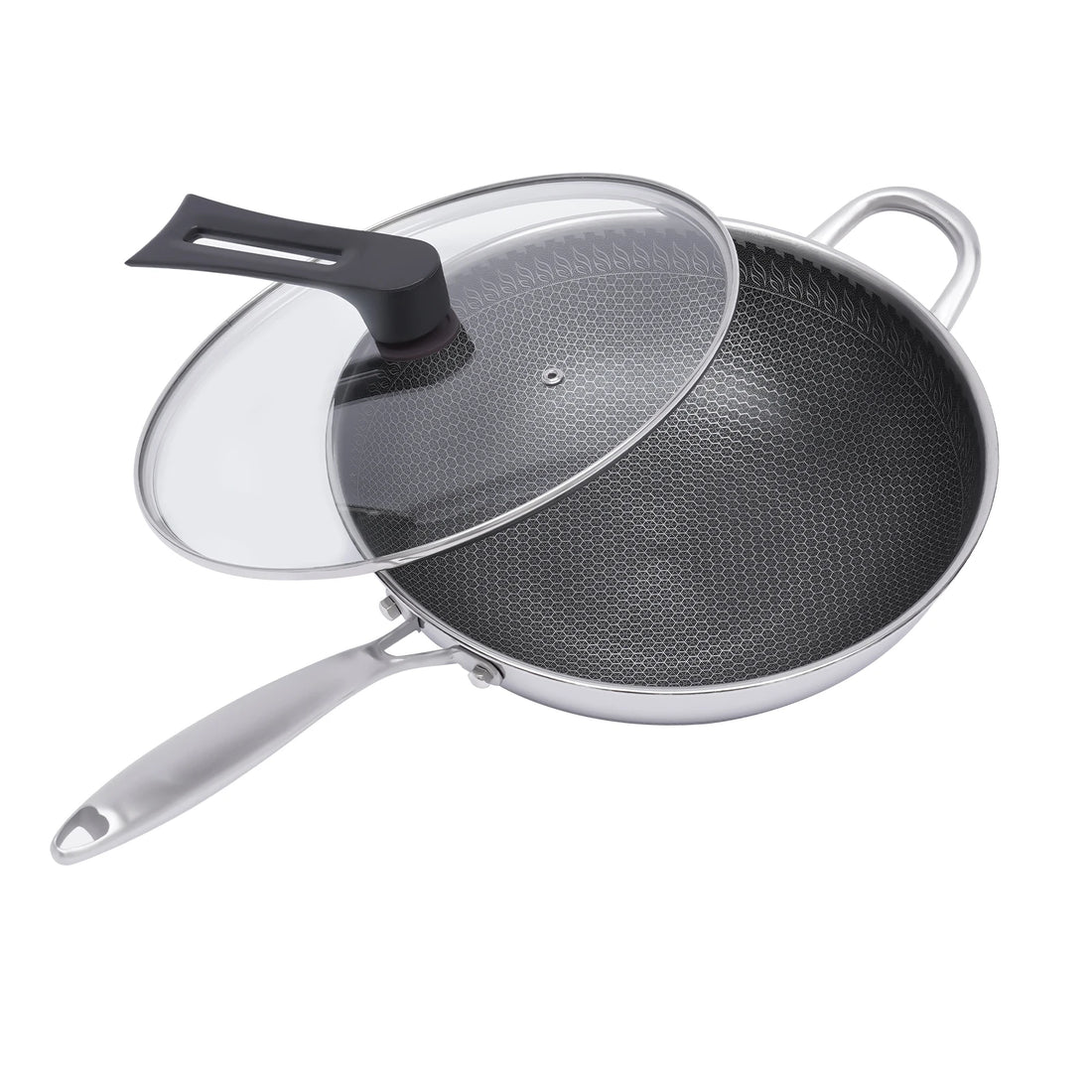 Poêle inox pas cher original -