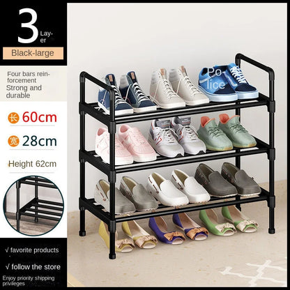 Étagère chaussures industrielle - Long 60CM 3 Floors