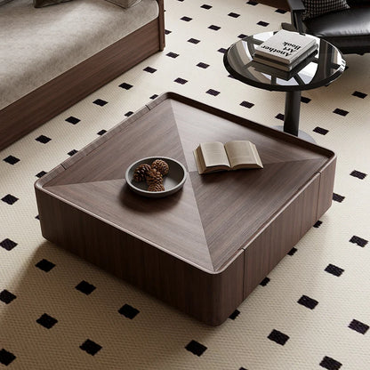 Table basse bois pour hôtel ou maison de luxe -