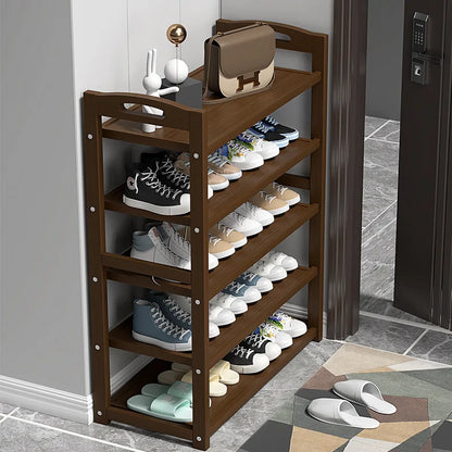 Meuble à chaussure entrée à bambou de haute qualité -
