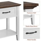 Table de chevet ancien 1 tiroir -