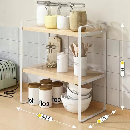 étagère bureau industriel à poser - Model 1 40cm L