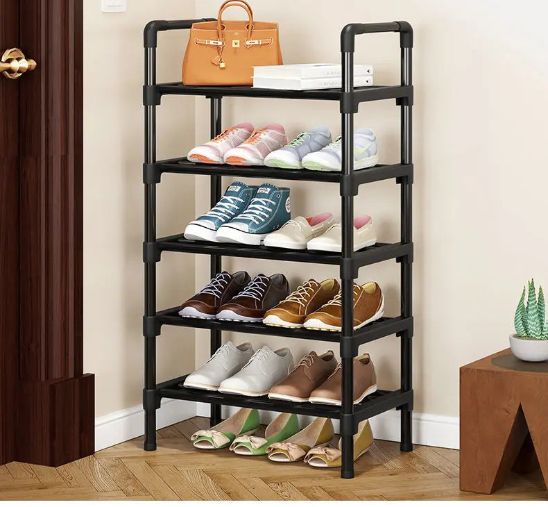 Meuble à chaussure métal multi étagère -