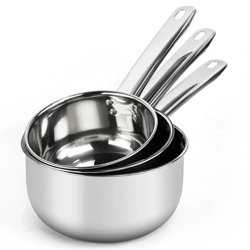 Petite casserole inox sans couvercle -