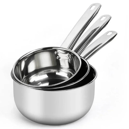 Petite casserole inox sans couvercle -