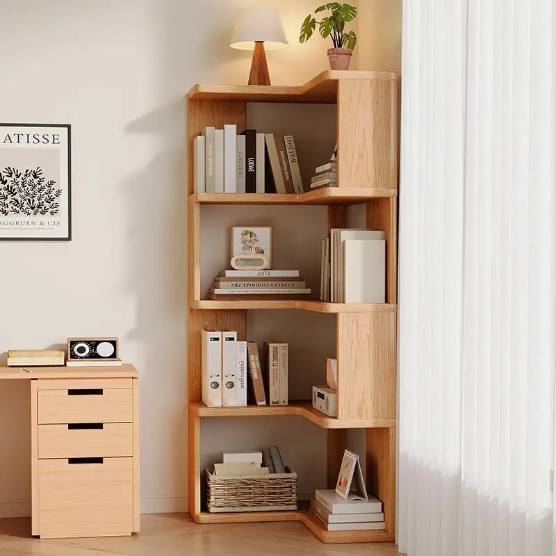 Étagère d'angle salon moderne -