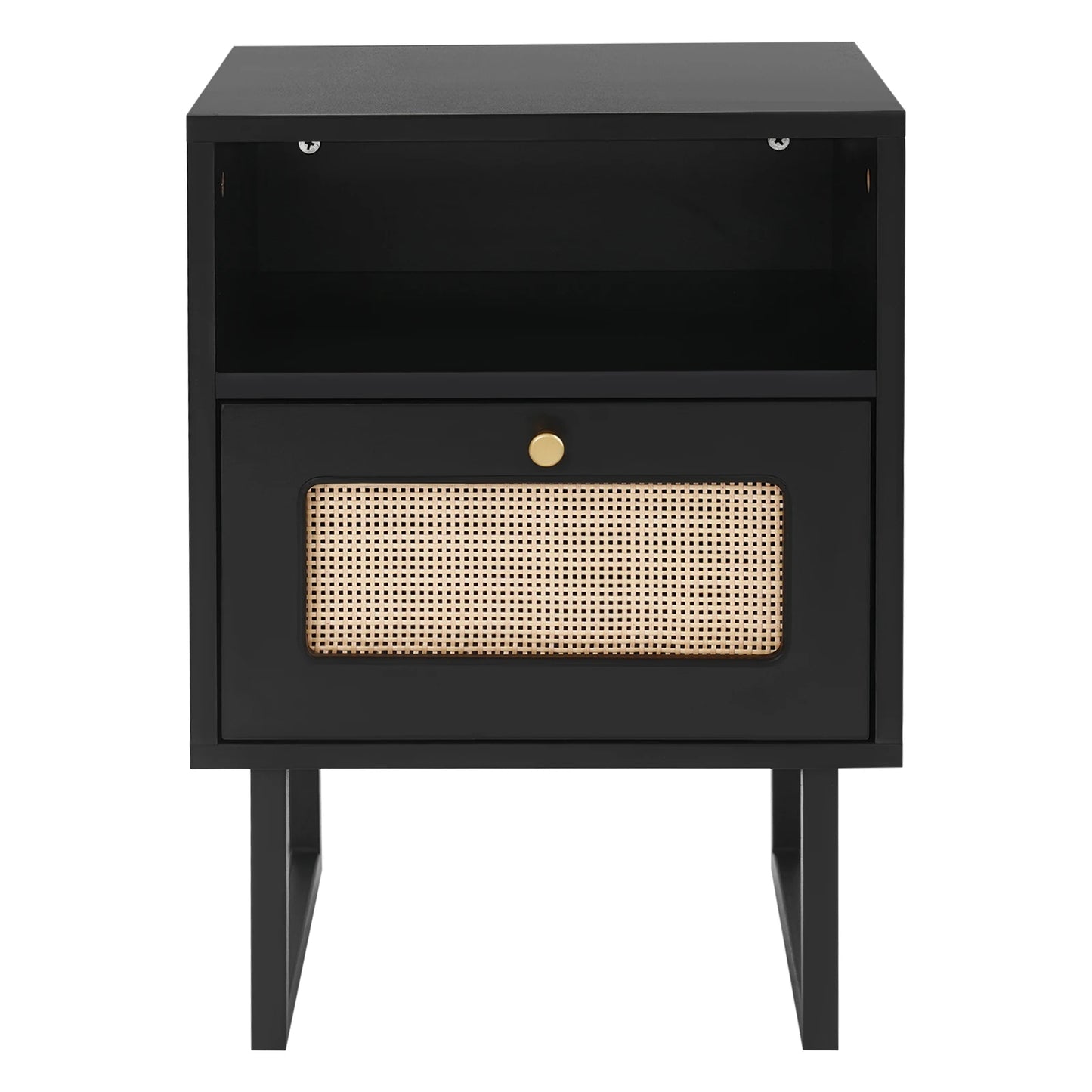 Table de nuit rotin robuste -